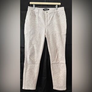 Express Pink Animal Print Women's Jeans